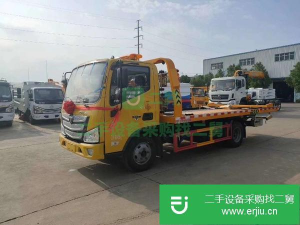 天津出售二手國六福田歐馬可平板運輸車