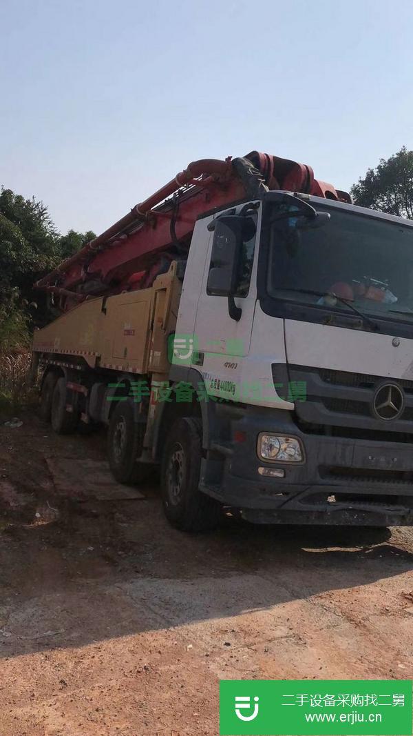 湖南出售二手56米泵車