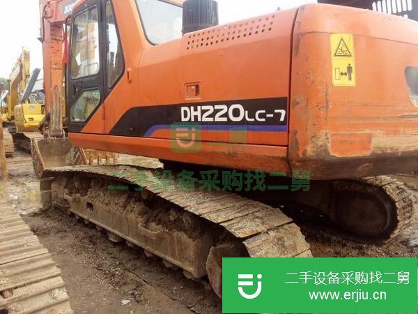 廣西出售二手斗山220-7挖掘機