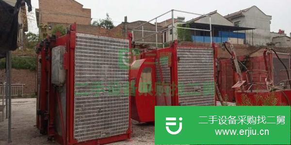 陜西出售二手宇鑫施工電梯
