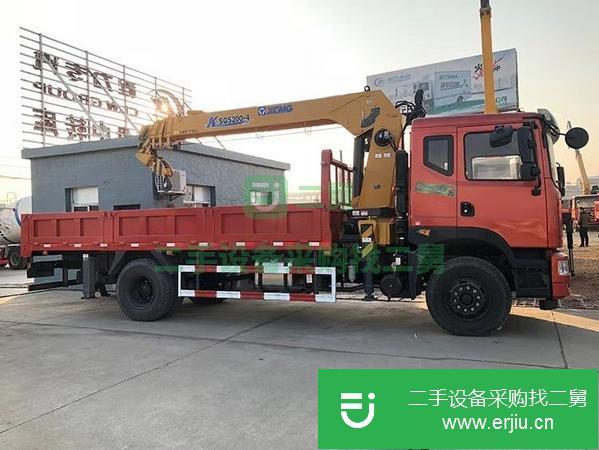 安微出售二手徐工8噸隨車吊