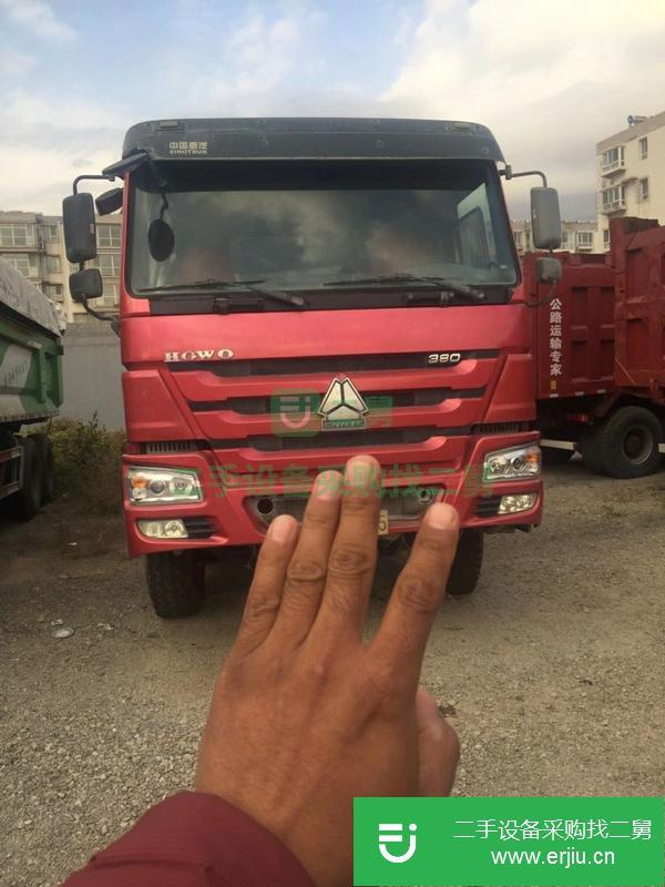 遼寧出售二手豪沃前四后八自卸車