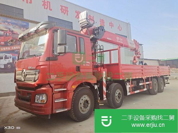湖北出售二手前四后八16噸隨車吊