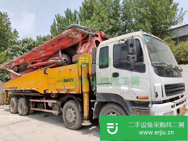 河北出售二手三一50米泵車