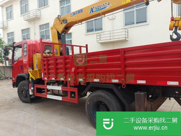 山東出售二手徐工14噸5節臂吊車