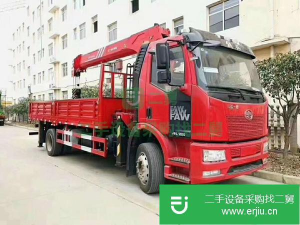 湖北出售二手解放隨車(chē)吊