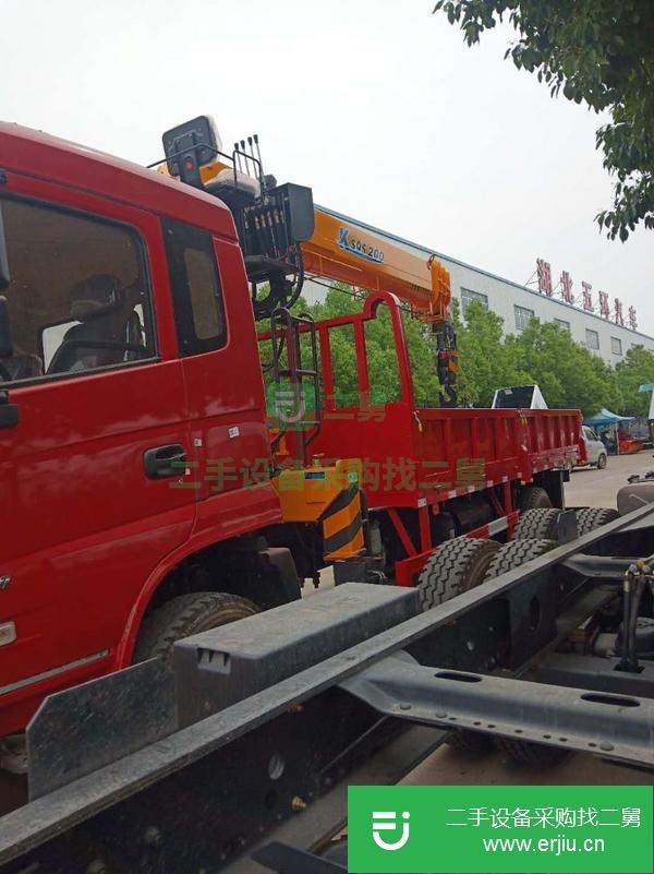 內(nèi)蒙古出售二手東風(fēng)14噸后八輪隨車吊