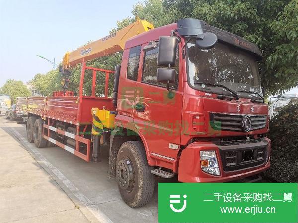 廣西出售二手東風(fēng)后八輪12噸隨車(chē)吊