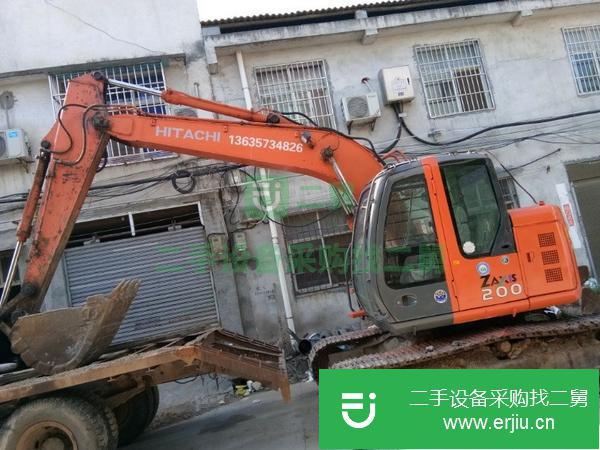 湖北出售二手日立135Us一6型挖掘機