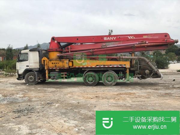 江蘇出售二手三一37米泵車