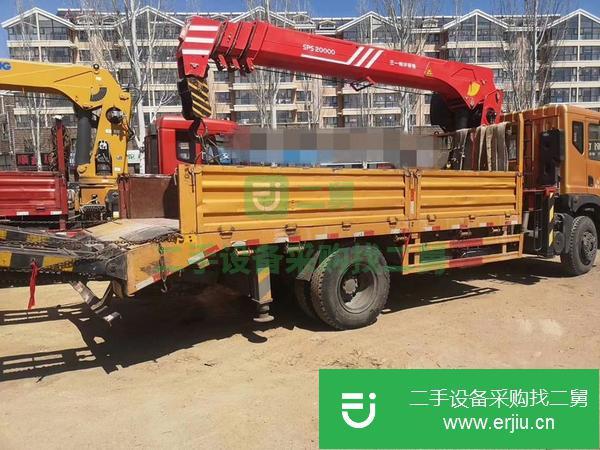 湖北出售二手三一8噸隨車吊