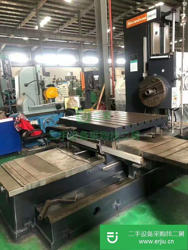 江蘇出售二手漢川TX611C數顯臥式銑鏜床