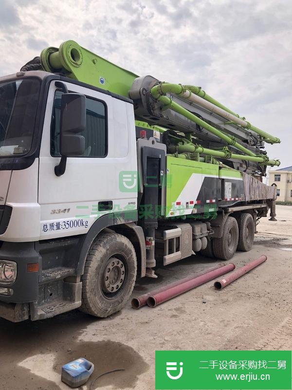 湖北出售二手中聯(lián)52米單橋泵車