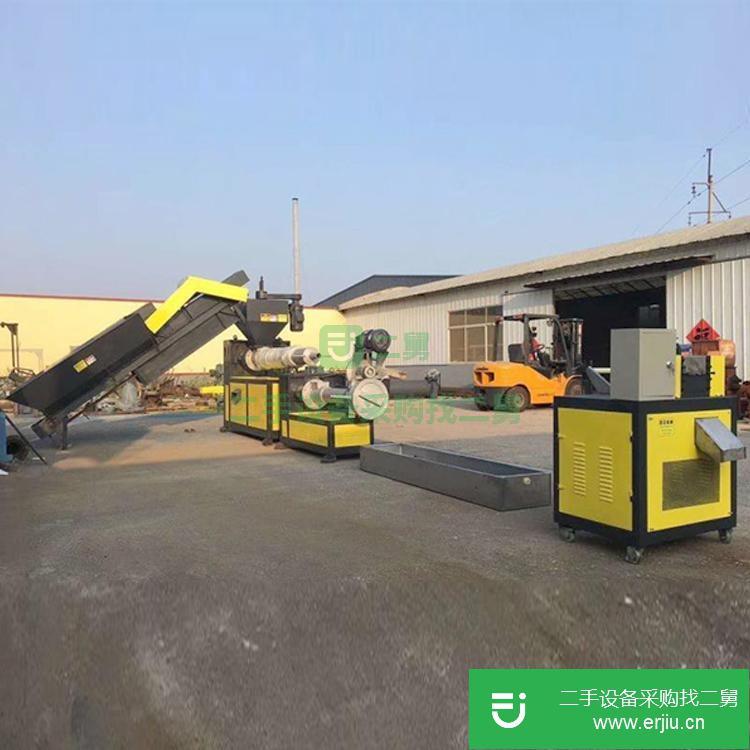 河南出售二手塑料造粒機