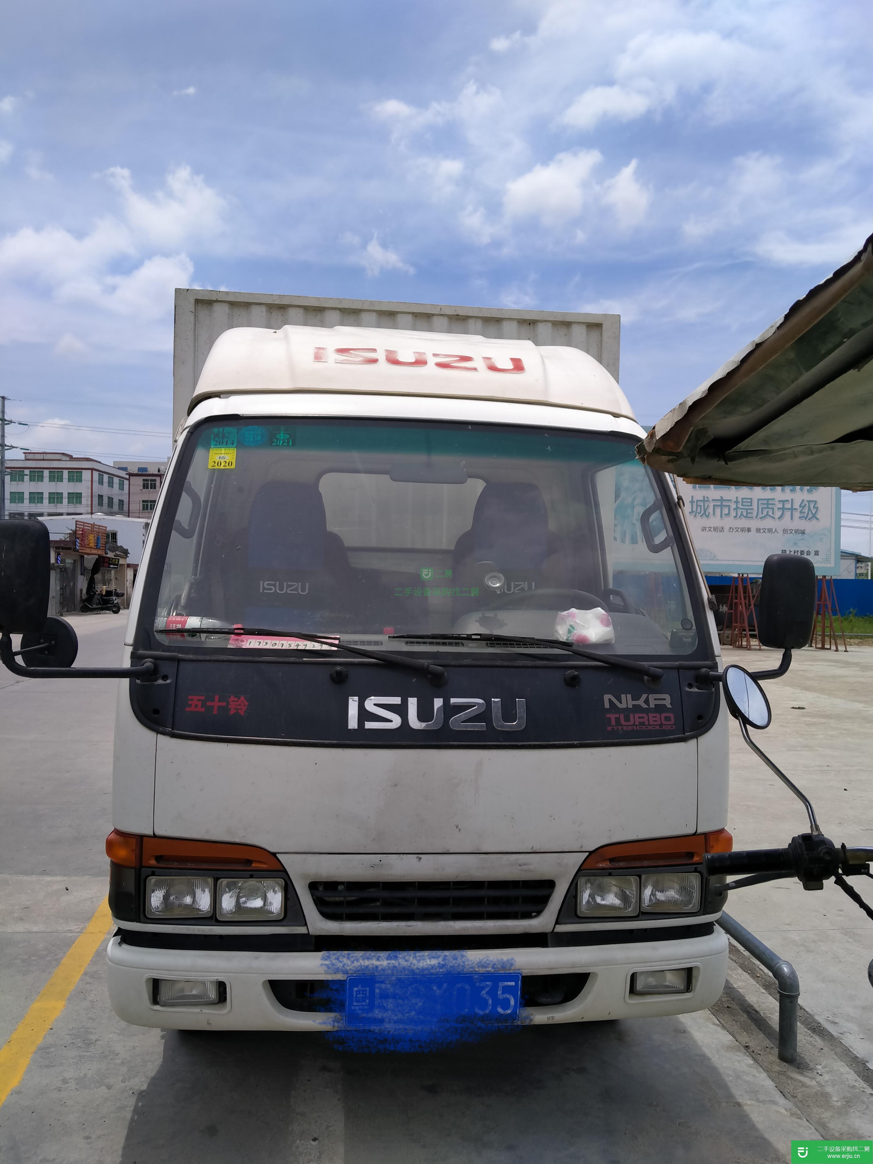 廣東出售二手五十鈴120馬力貨車