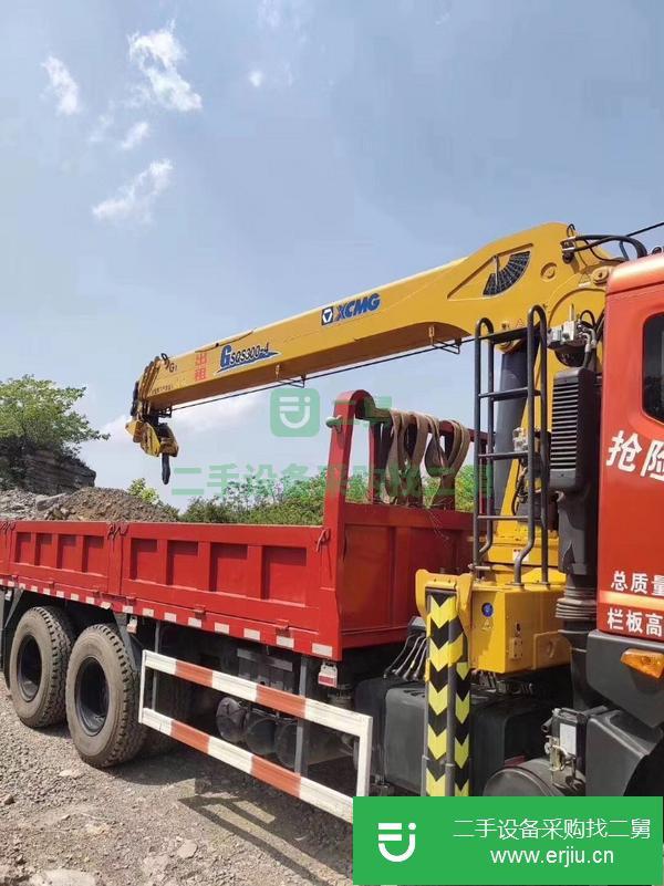 云南出售二手國五徐工12噸隨車吊
