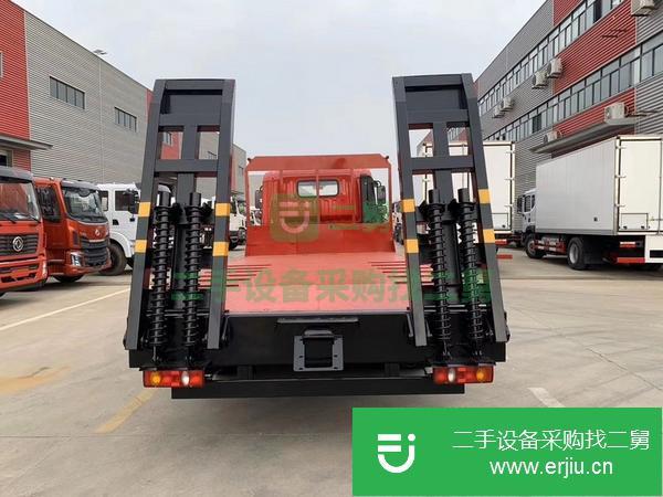 河南出售二手鉤機平板運輸車