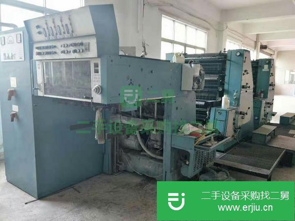 福建出售二手羅蘭4開4色膠印機