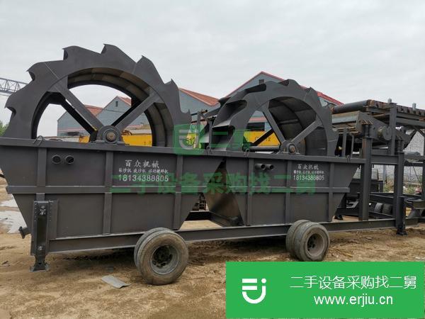 河北出售二手輪斗式洗砂機(jī)
