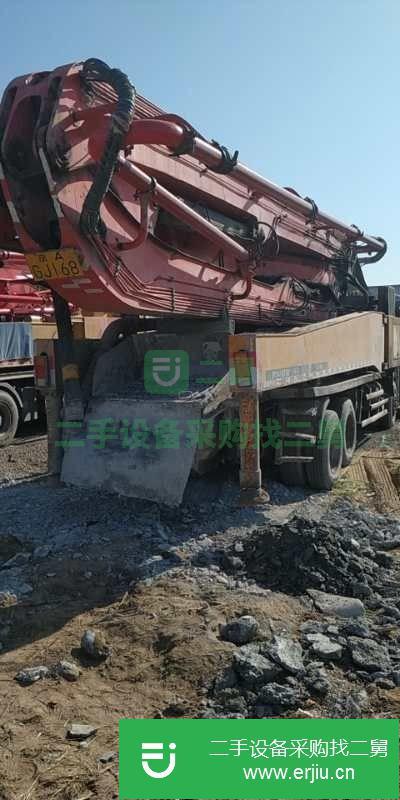 江蘇出售二手三一52米泵車