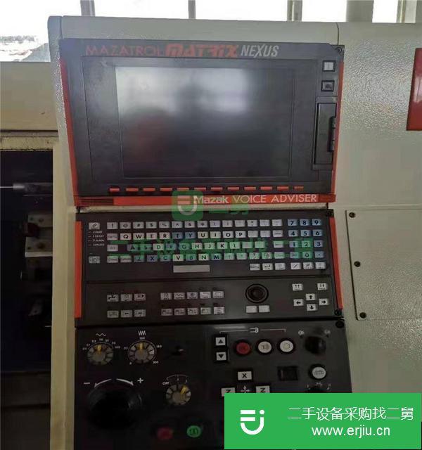 江蘇出售二手馬扎克QTN200IIL-500數控斜身車床