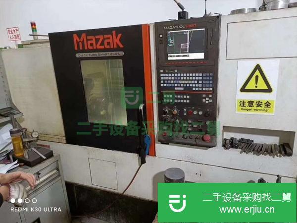 浙江出售二手馬扎克QTS200L數控斜車床