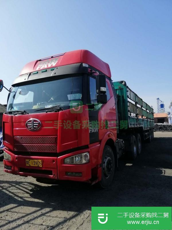 黑龍江出售二手解放J6牽引車