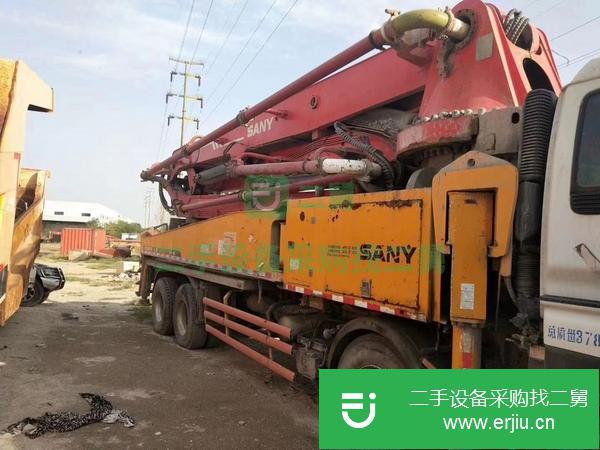 寧夏出售二手三一46米四橋泵車