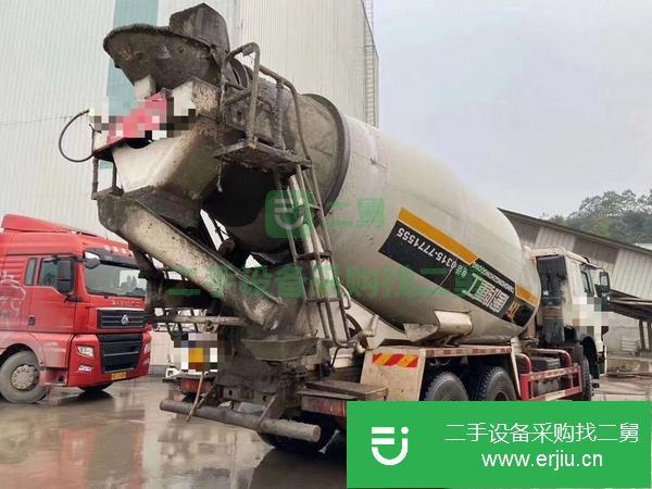 山東出售二手大16方豪沃混凝土攪拌車