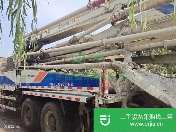 河北出售二手中聯37米泵車