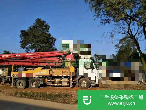 廣西出售二手三一44米泵車