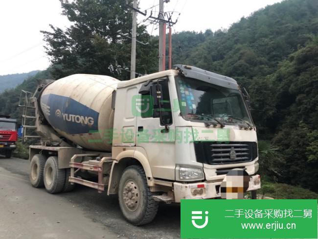 湖南出售二手中國重汽攪拌車