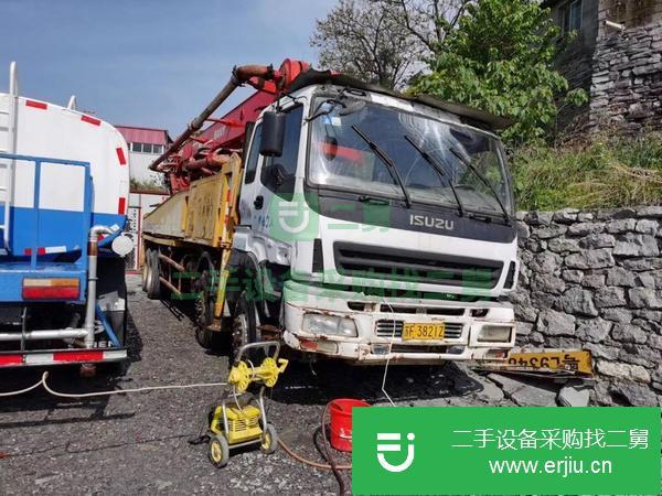 貴州出售二手三一叉腿46米泵車