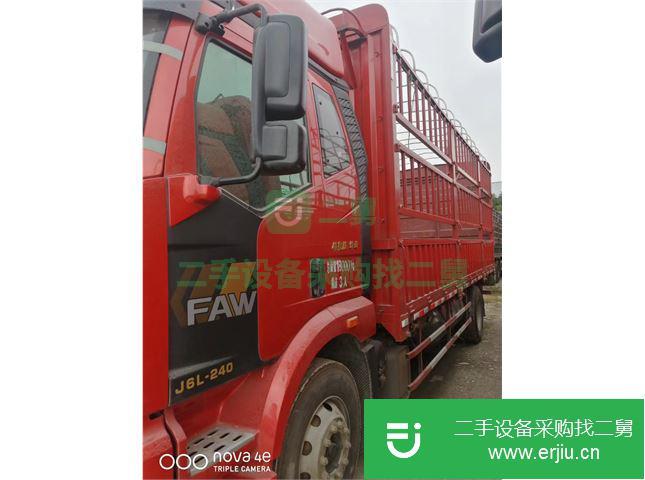 江西出售二手一汽解放J6L欄板載貨車
