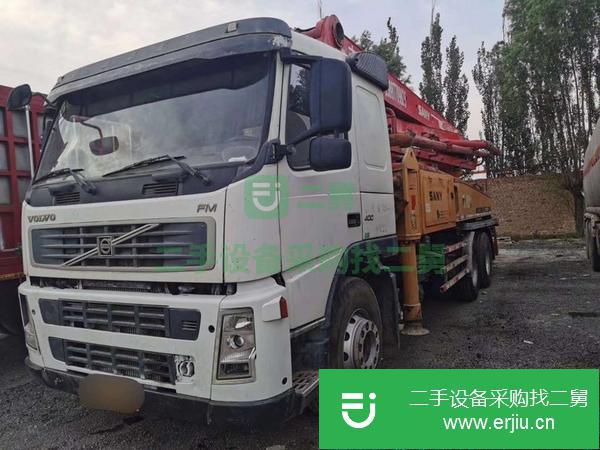 陜西出售二手中聯37米泵車