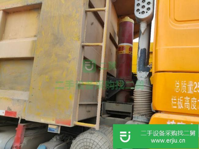 江西出售二手陜汽重卡后八輪自卸車