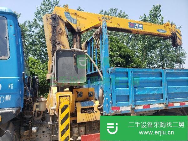 湖北出售二手東風(fēng)153單橋6.3噸隨車吊