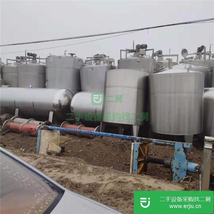 山東出售二手不銹鋼儲罐