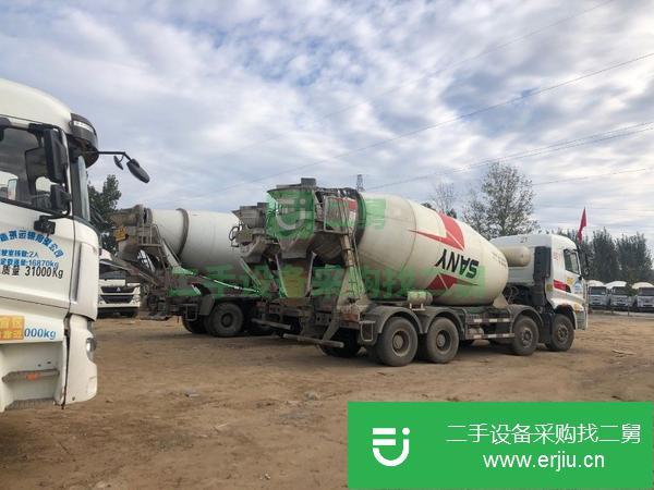 山西出售二手豪沃14方攪拌車