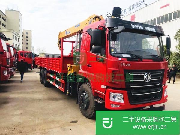 湖北出售二手14噸徐工隨車吊