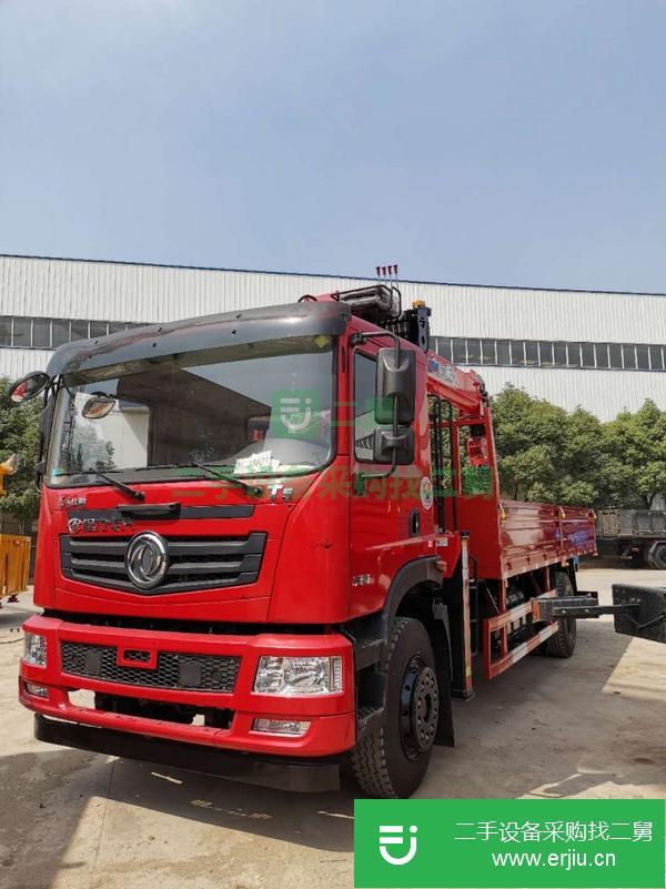 湖北出售二手東風華神T5，8噸隨車吊