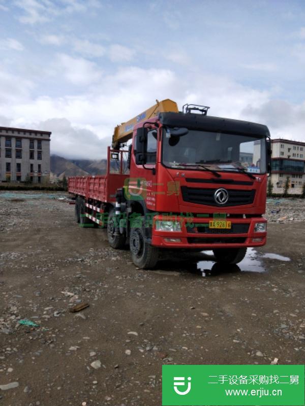 青海出售二手徐工14噸前四后八隨車吊