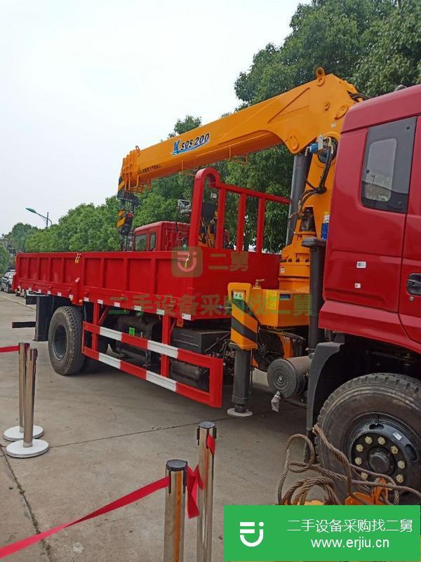 內(nèi)蒙古出售二手東風(fēng)14噸后八輪隨車吊