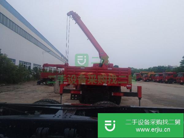 內蒙古出售二手東風華神T5后八輪12噸隨車吊