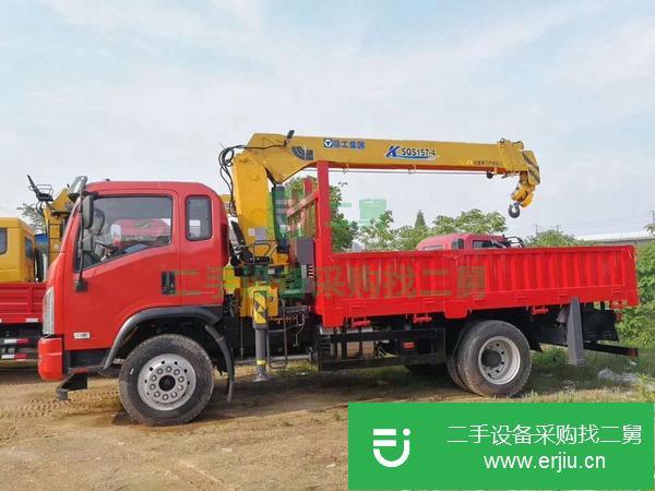 西藏出售二手5噸隨車吊