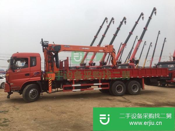 山西出售二手14噸隨車吊