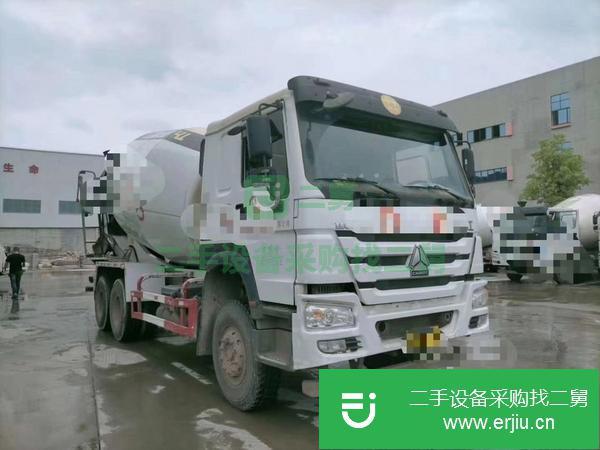 山東出售二手大16方豪沃混凝土攪拌車