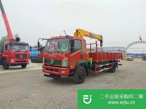 湖北出售二手東風(fēng)華神單橋隨車吊