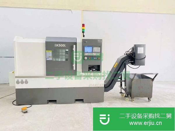 江蘇出售二手佳盟子SK500L數控斜身車床