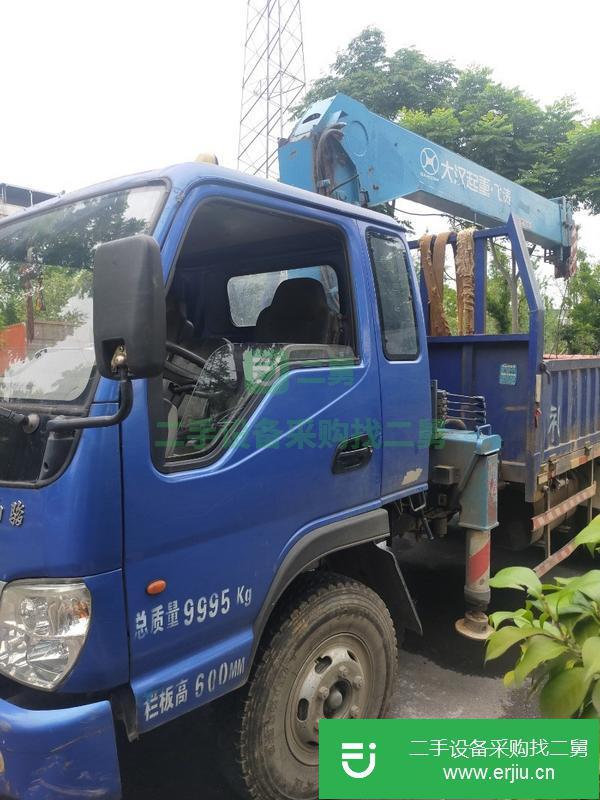 廣西出售二手大漢6.3噸隨車吊